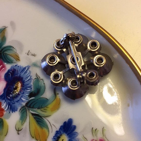 Antique Rhinestone Pin - Picture 3 of 3
